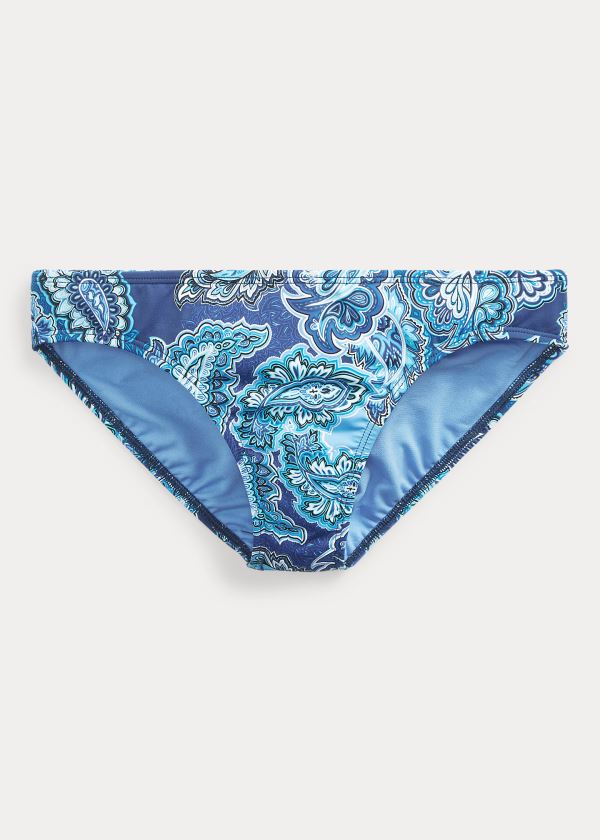 Ralph Lauren Paisley Hipster Bikini Underdel Dame Danmark (TRPZE4598)